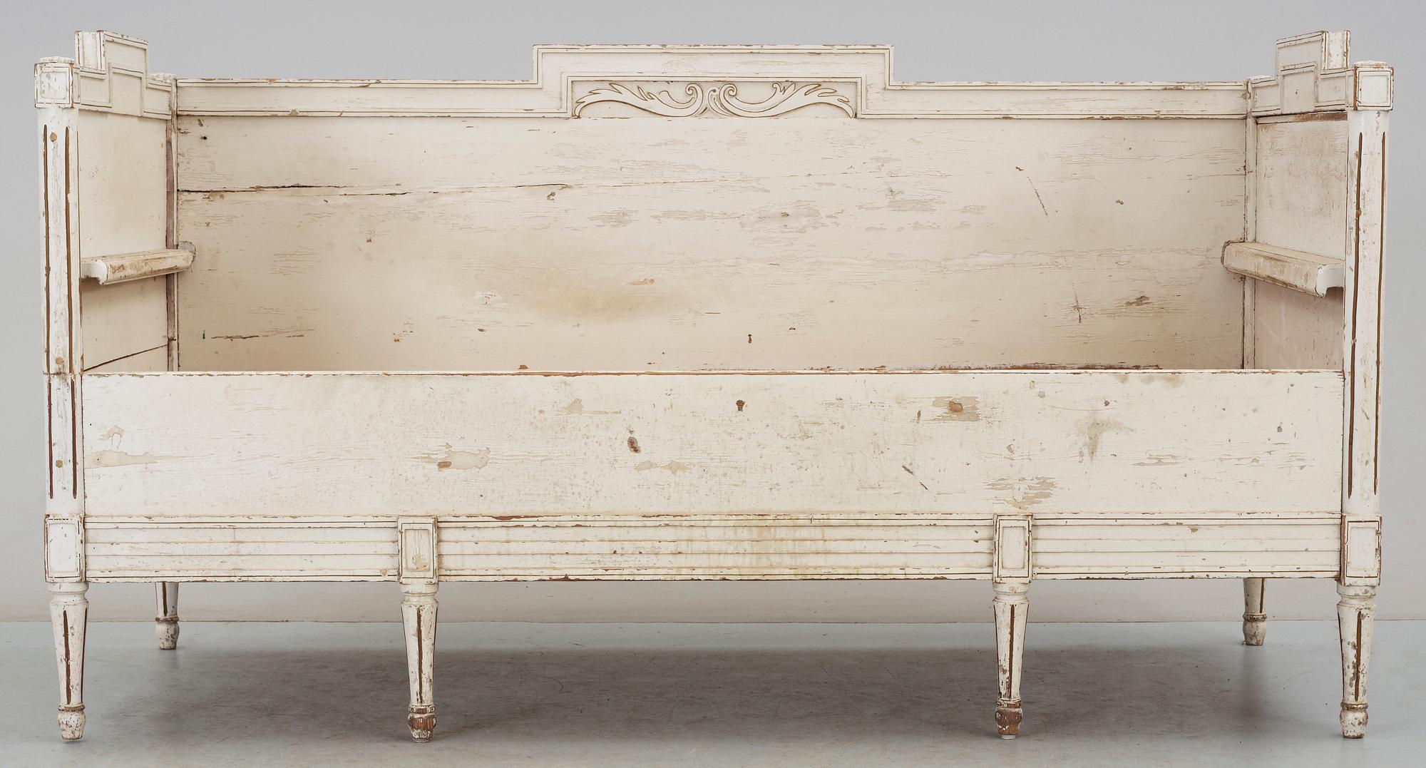 SÄNG / SOFFA, sengustaviansk stil, 1800-tal.