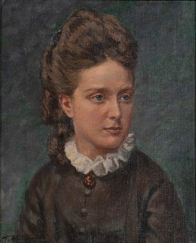 Gunnar Weinberg, portrait of a woman.