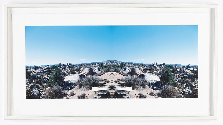 Ed Ruscha, pigmented Inkjet Graphic, signed and numbered 17/35, 2003.