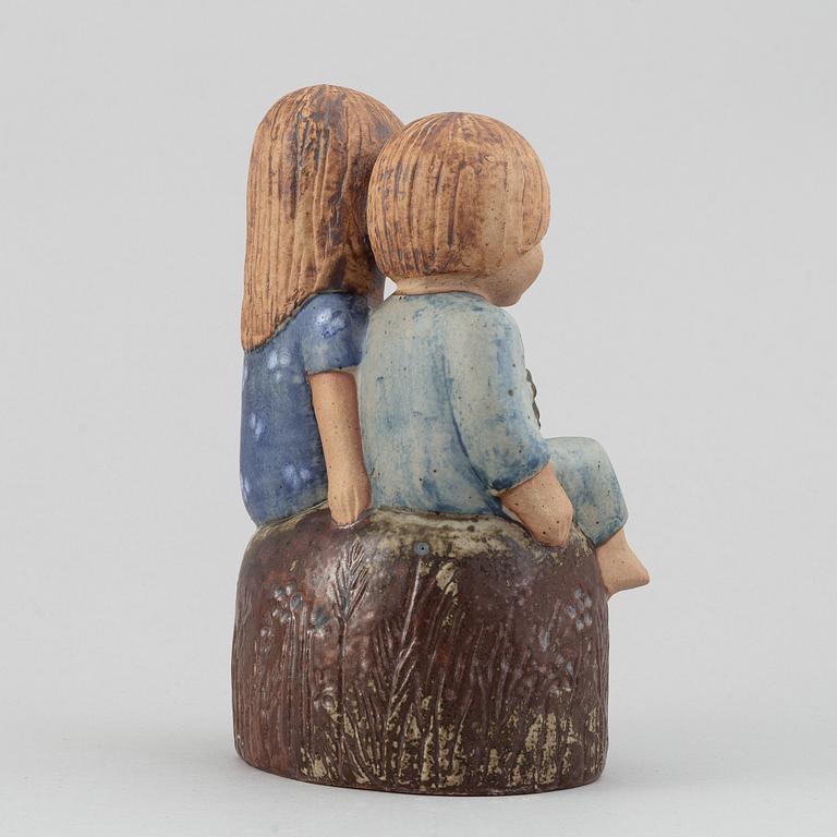 A Lisa Larson stoneware figurine, Gustavsberg.