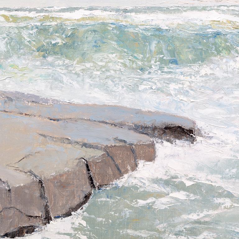 Arnold "Nolle" Svensson, oil on canvas, signed, dated -95.