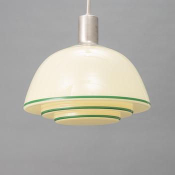 Harald Notini, taklampa, modell "10701", Arvid Böhlmarks Lampfabrik, Stockholm, 1930-tal.