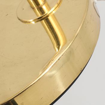 A Bergboms brass table lamp later part of the 20th century.