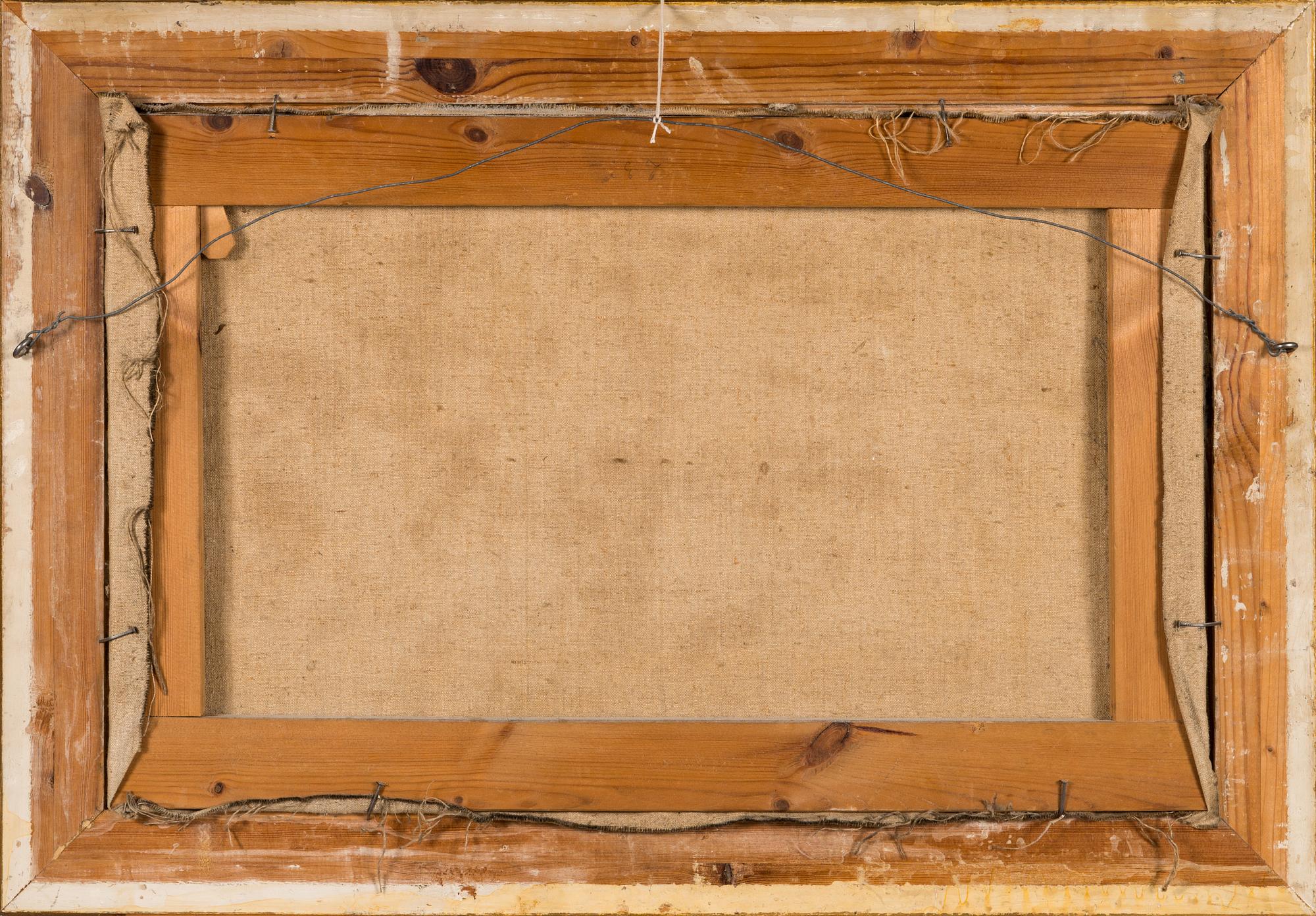 Weikko Puro, oil on canvas, signed and dated 1910.