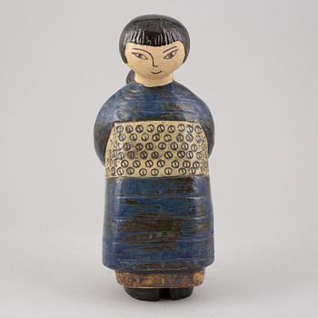 Lisa Larson,  figurin, stengods, "Japanska", Gustavsberg, i tillverkning 1958-73.