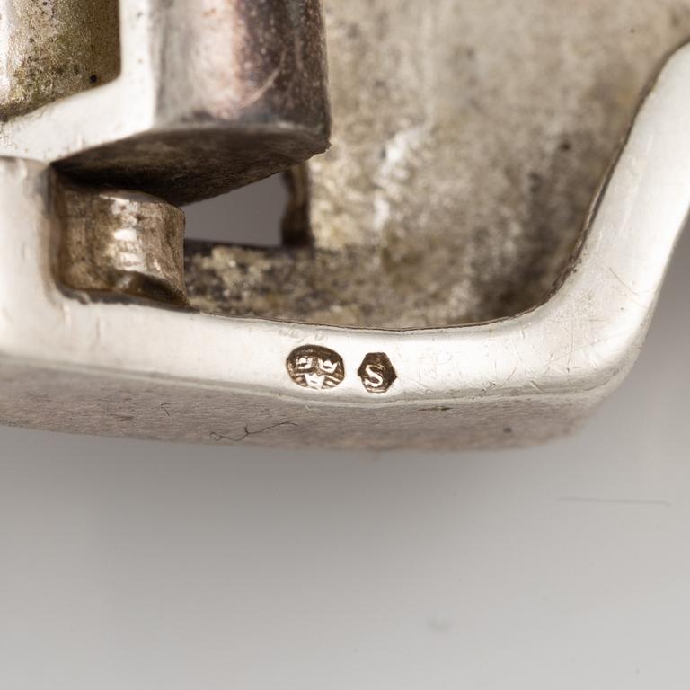 Lapponia, ett armband, en ring och ett par örhängen, sterlingsilver.