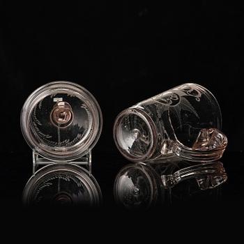 A tankard, possibly Henrikstorp, Sweden, 18th century.