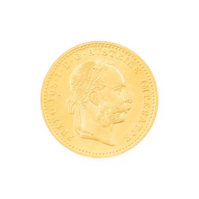 Guldmynt, Österrike-Ungern, 1 Ducat, 1915.