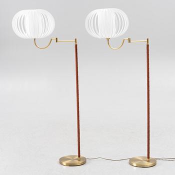 A pair of model G-20 floor lamps, EWÅ,.