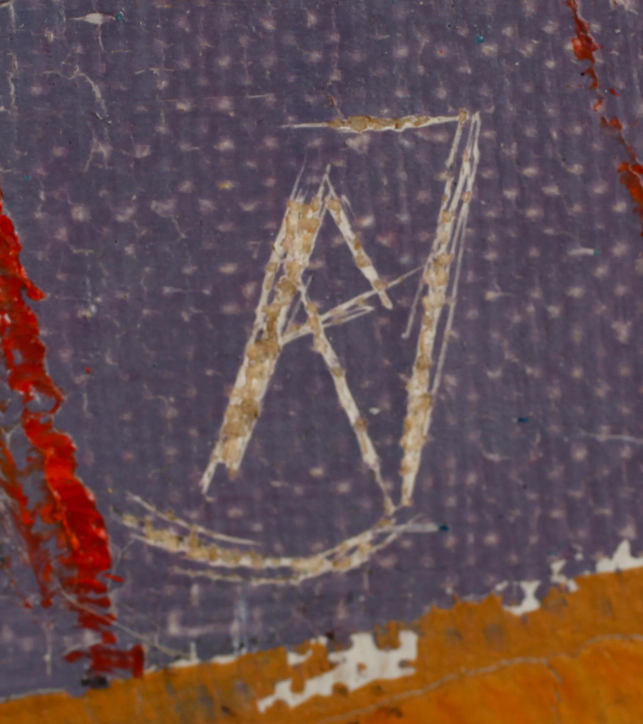 RAGNAR JOHANSSON, olja på duk, monogramsign.