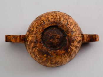 KÅSA, allmoge, masurbjörk, 1800-tal.