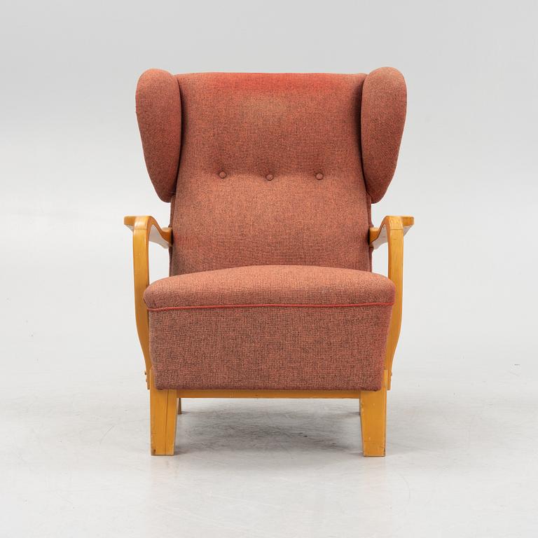 Erik Ahlsén, a Swedish Modern armchair, Kooperativa Förbundet/PUB, 1940's.