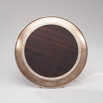 BRICKA, sterling silver och trä, Tapio Wirkkala 1974.