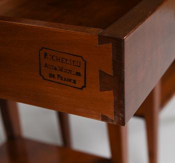 SÄNGBORD, 1 par, Richelieu, Frankrike, 1900-tal.