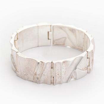 Björn Weckström, Armband,  "Cataract", silver, Lapponia 2013.