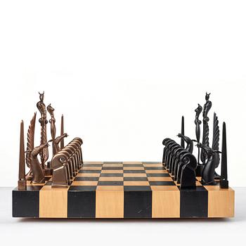 Paul Wunderlich, Chess "Minotaurs".