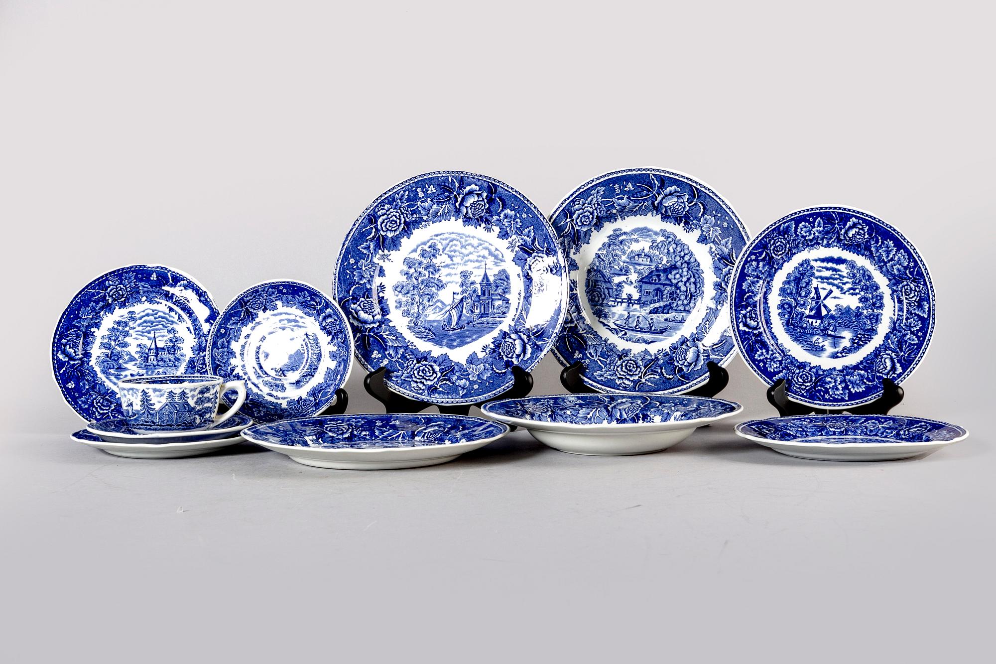 Reinhard Richter, Servis, Masema, "Landscape" Arabia, 66 delar, 1900-talets andra hälft.