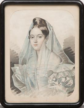 A PORTRAIT OF AN NOBLE LADY.