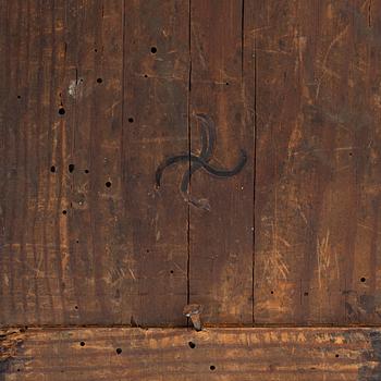 Spegellampetter, ett par, Rokokostil, tidigt 1900-tal utförda av äldre delar.