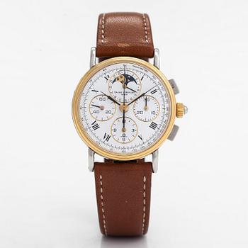 Baume & Mercier, Calendar, chronograph, wristwatch, 32 mm.