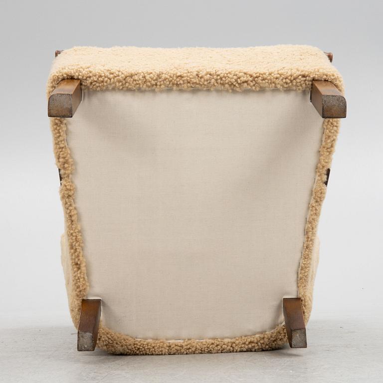 Lounge chair, Danish Modern, 1940s.