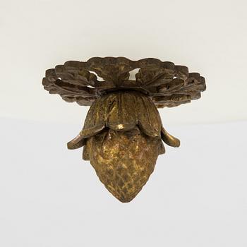 Taklampa / takampel, empirstil, 1900-talets mitt.