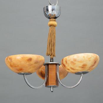 A ceiling lamp, 1930's/40's.