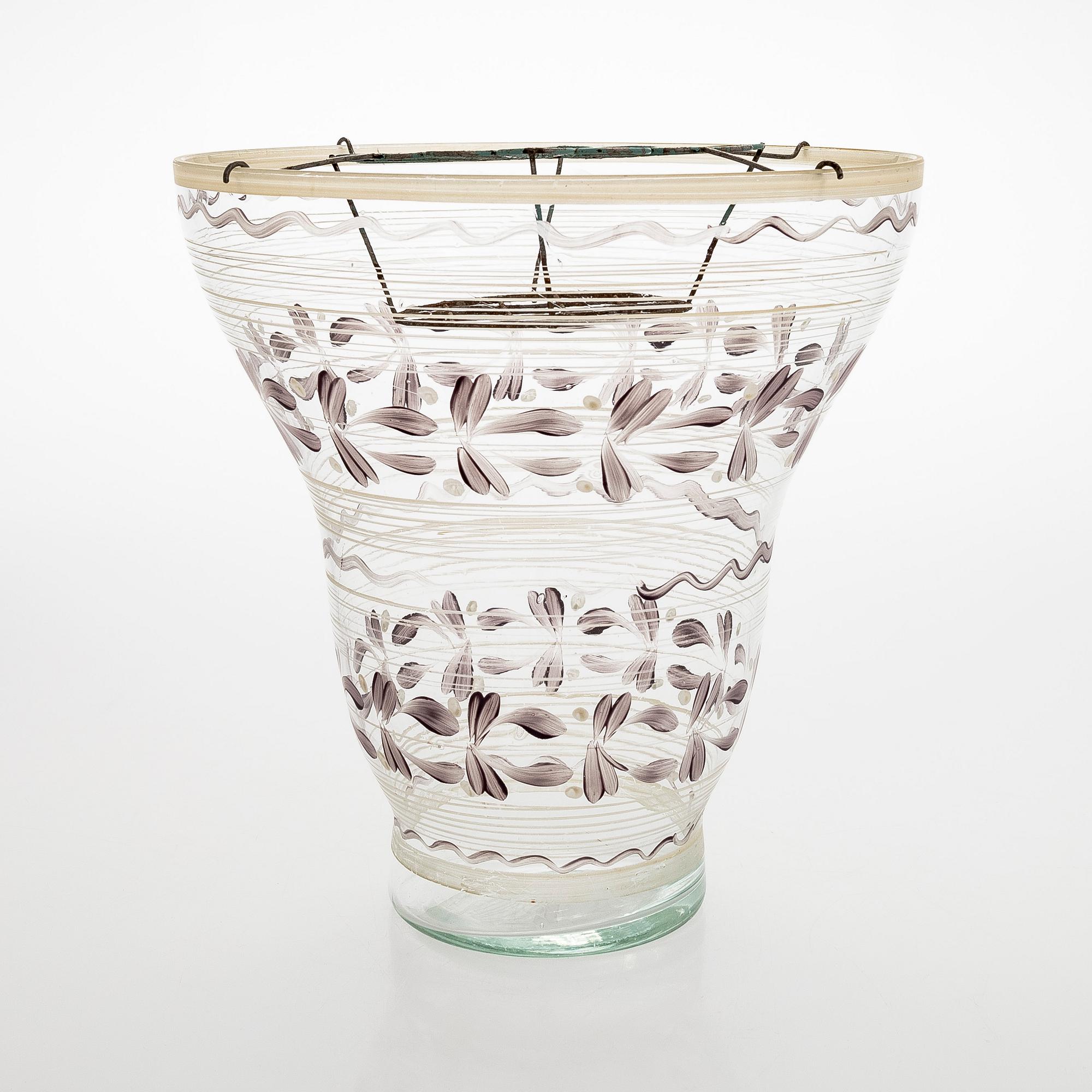 A 1940's jardinière for Kauklahden Lasitehdas.