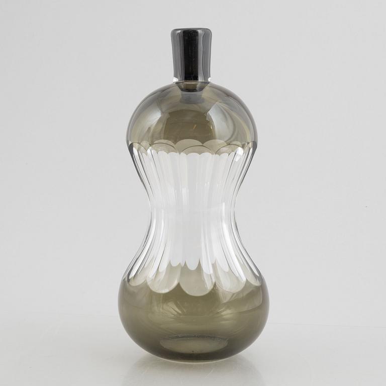 Lena Bergström, a glass vase, Orrefors 1995.