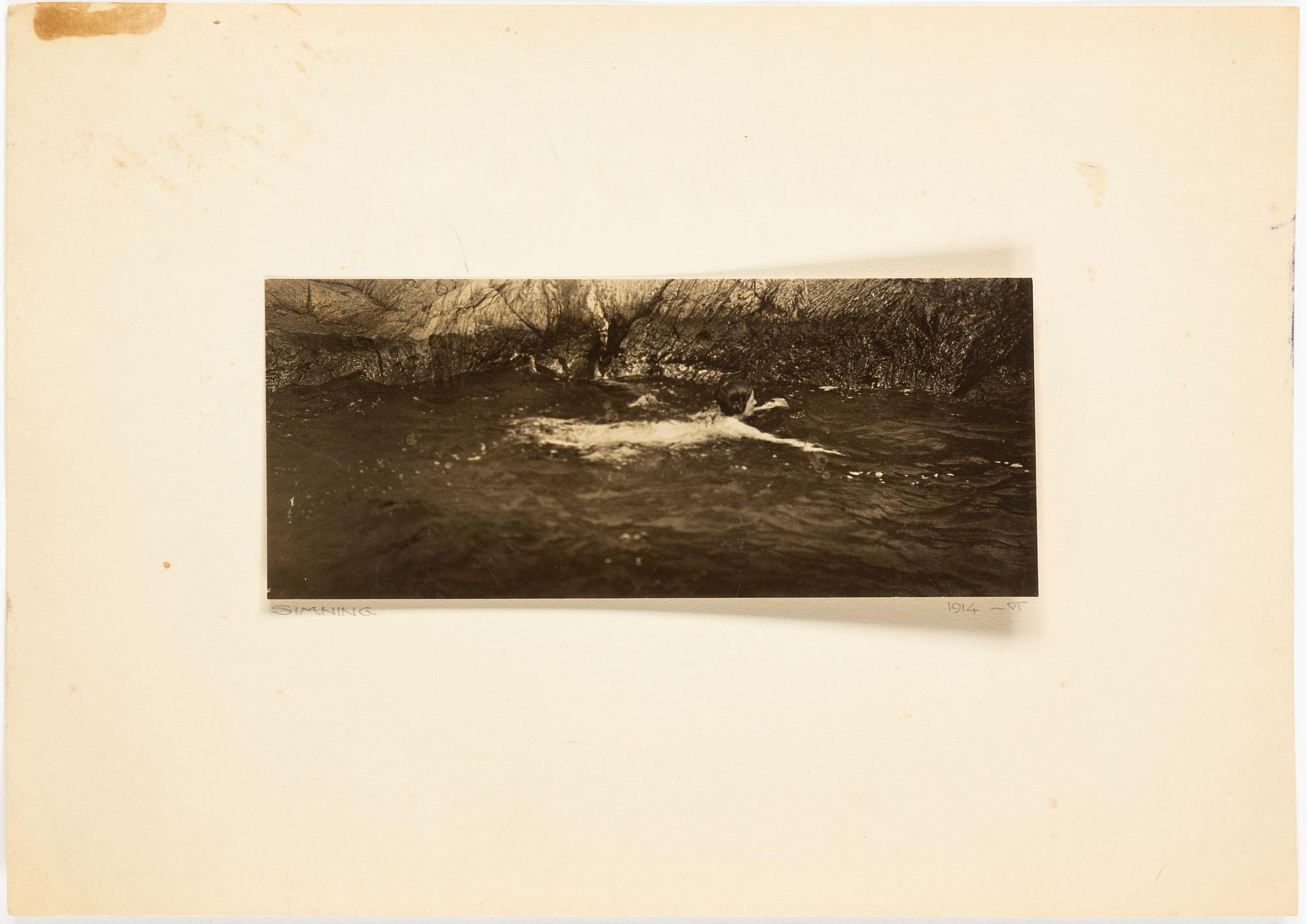 HENRY B. GOODWIN, 2 photo gravures with motif from the Stockholm archipelago.