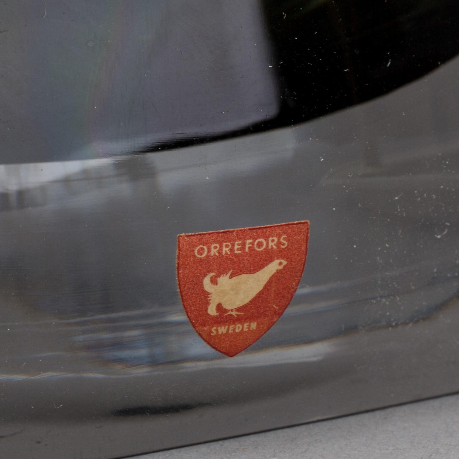 CARL FAGERLUND, a glass table lamp.