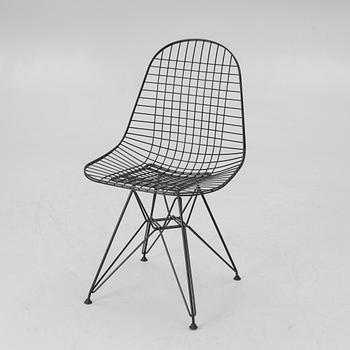 Charles & Ray Eames, four chairs, 'Wire Chair DKR', Vitra.