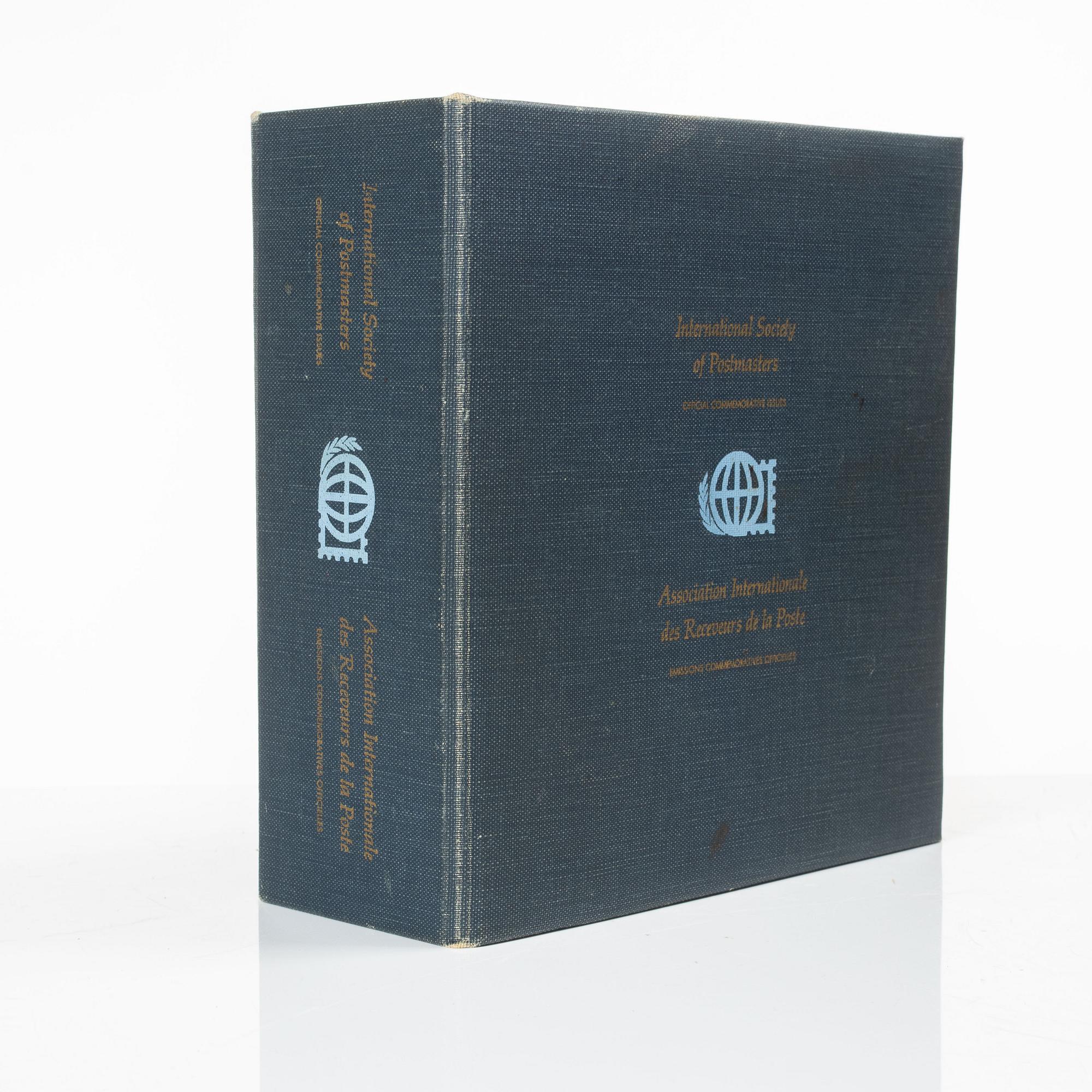 Collector's coins, 36 pcs, sterling silver, International Society of Postmasters, commemorative edition, 1975-1977.