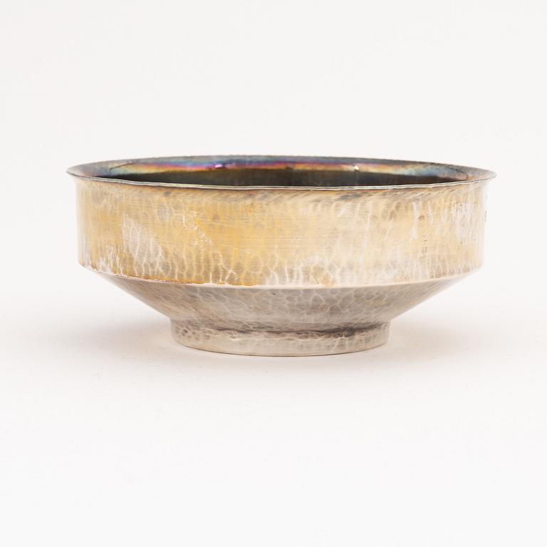 Claës Giertta, a sterling silver bowl, Stockholm, 1972.