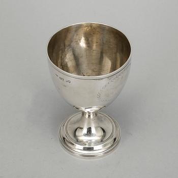 VINKALK, silver, William Bateman, England, 1826. Vikt ca 163 g.