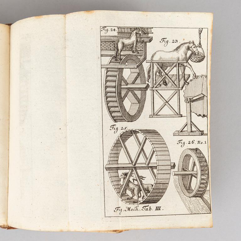 Mathematics, 1725, with 54 engraved plates.