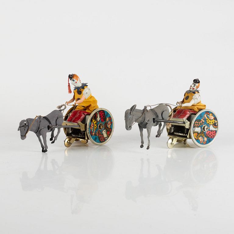 Lehmann, 2 pcs, "The stubborn donkey EPL 425, Germany, in production 1897-1938.