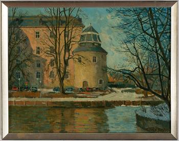 Endel Köks, oil on canvas, signed and dated -80.