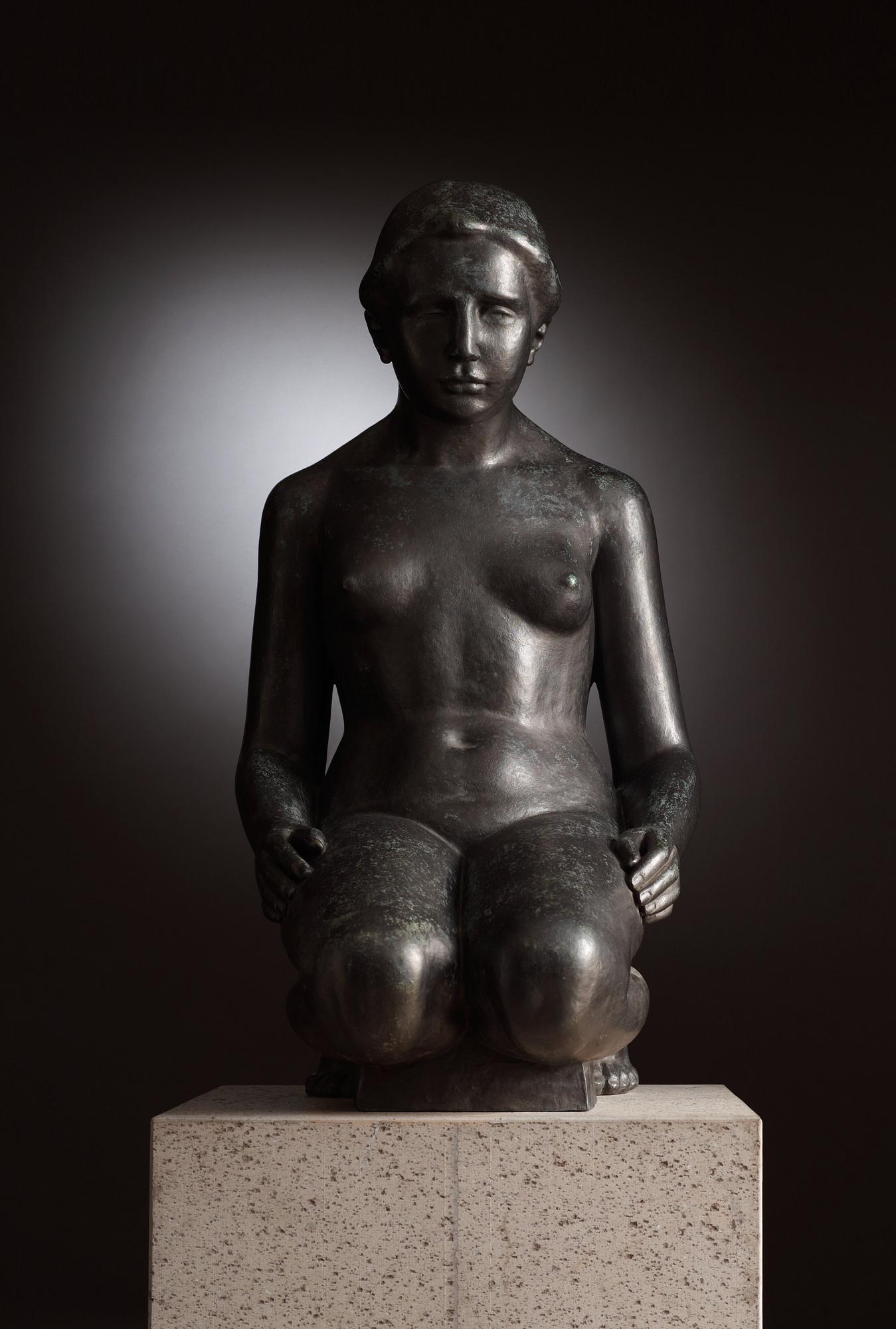 Aristide Maillol Efter, "Jeune fille agenouillée".