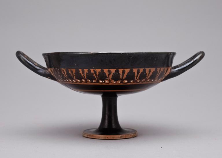 KYLIX, lergods, Grekland, troligen 400-200-tal f Kr.