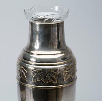 PARTI NYSILVER, nysilver, 4 delar. 1900-tal.