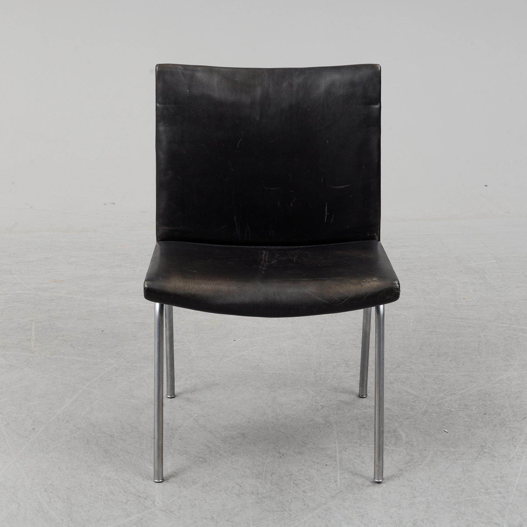 HANS J WEGNER, a 'CH 401' 'Lufthavnstolen' chair from the Kastrup series, Denmark, 1960's.