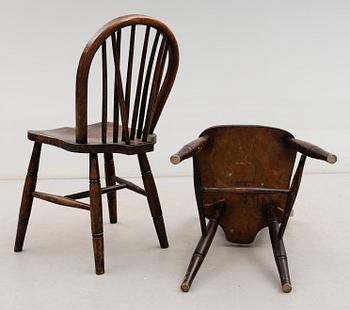 STOLAR, 6 st (4+2), England, omkring år 1900.