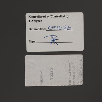 Carl-Henrik Spak, fåtölj med fotpall, "Clipper", Ire Möbler, Tibro, 2000-tal.