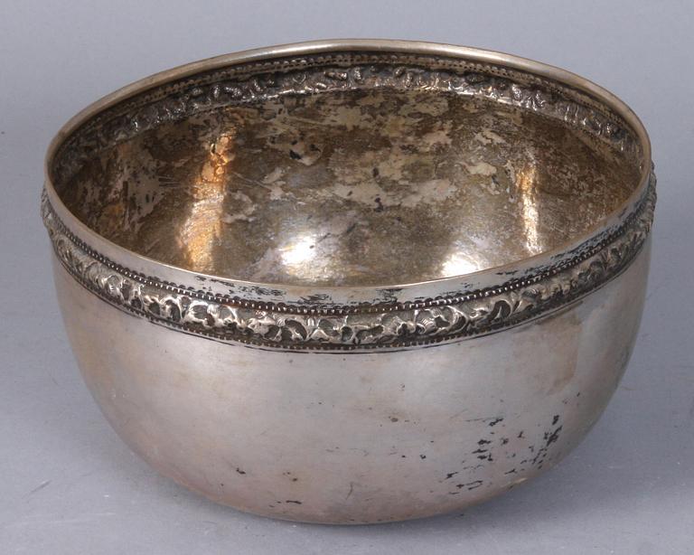 SKÅL, sterling silver. 241 gram, orientalisk.