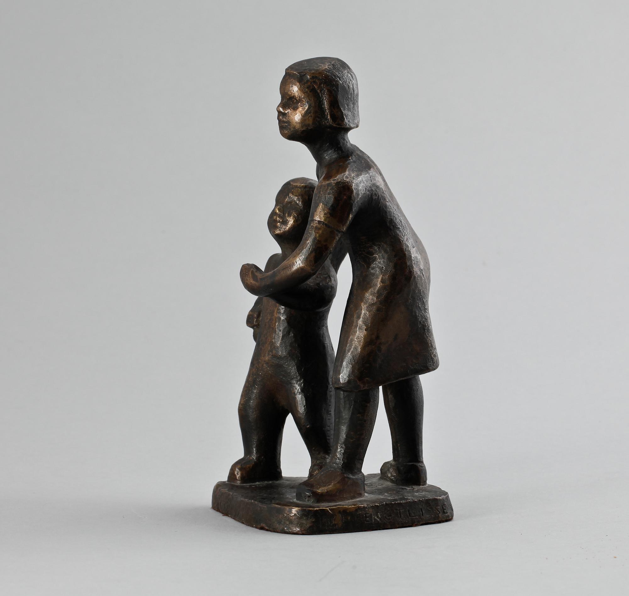 BENGT LISSEGÅRDH, skulptur, brons. Sign.