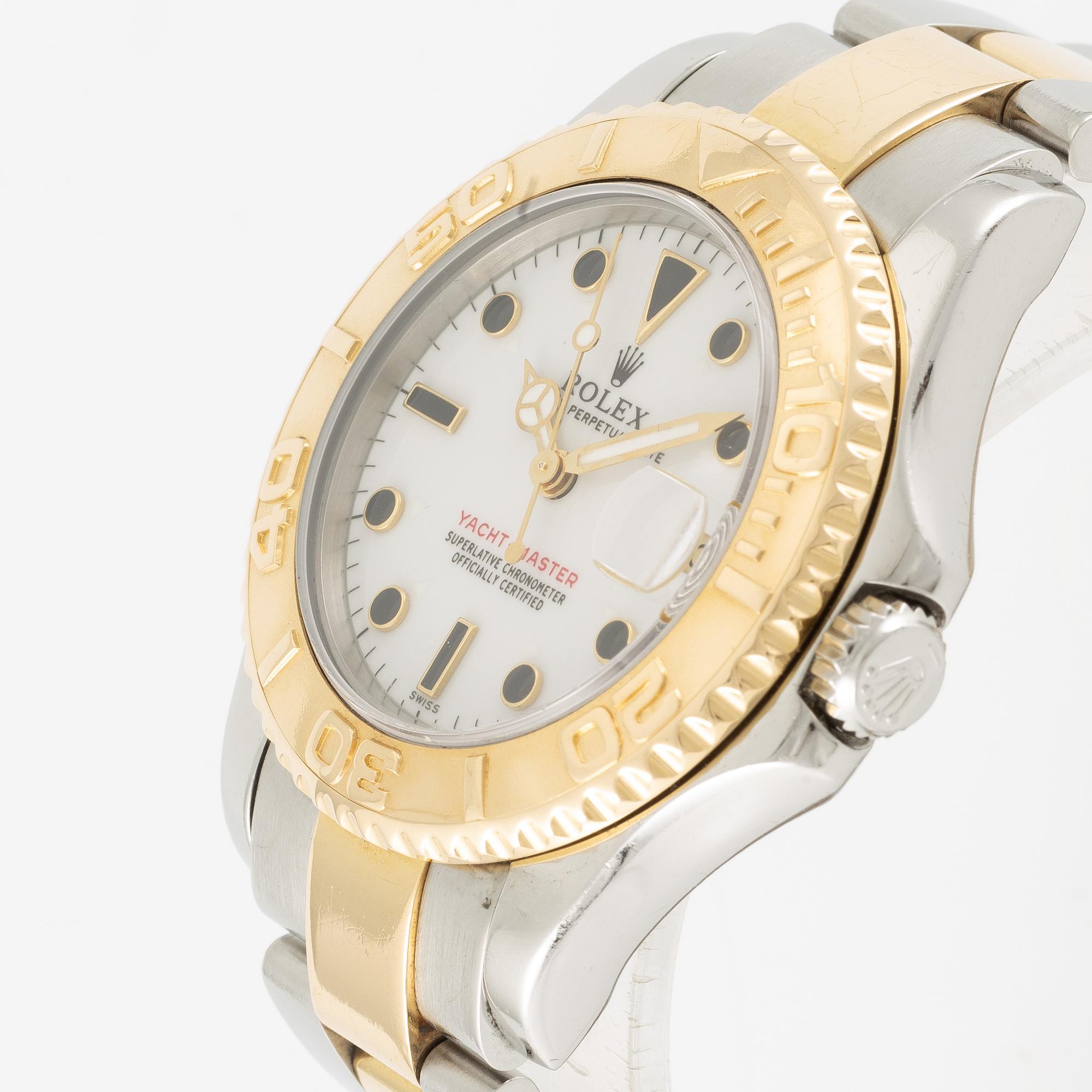 Rolex, Yacht-Master, Midsize, "Onyx", "Swiss Only", ca 1998.