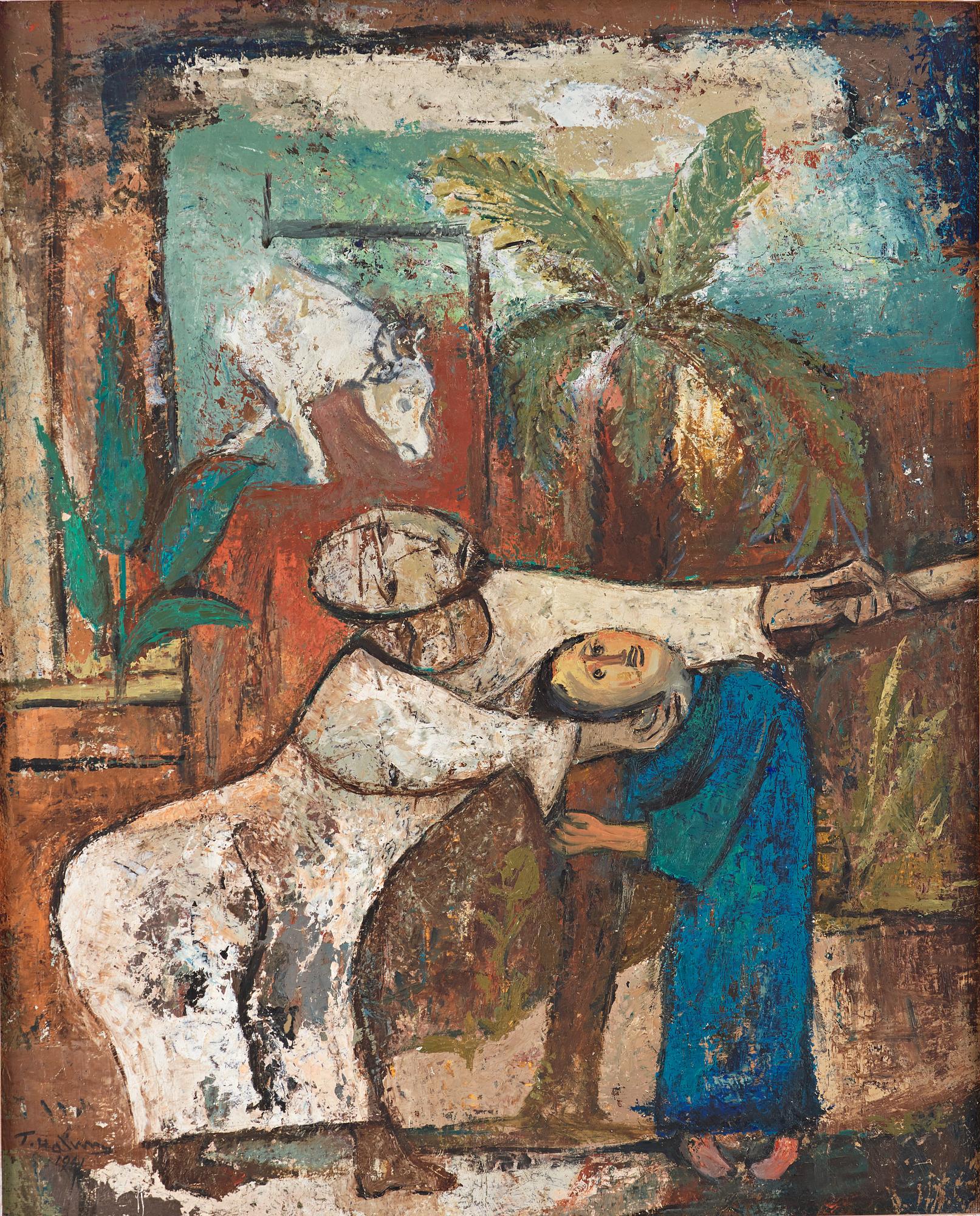 Tahia Halim, Abraham and the sacrifice of Isaac.