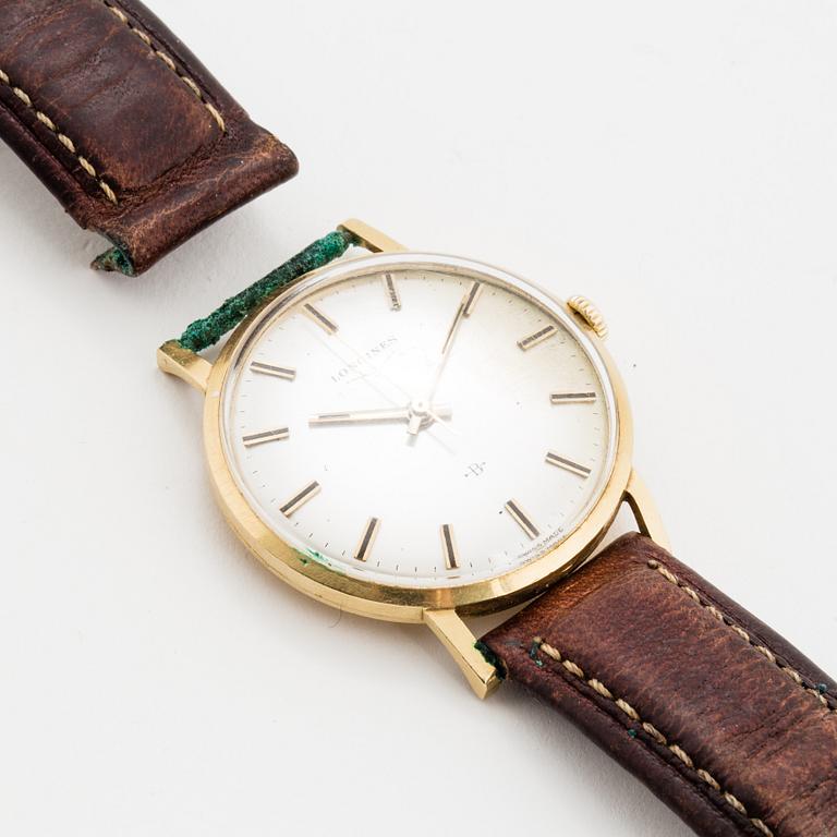 Longines, Bofors, wristwatch, 34 mm.