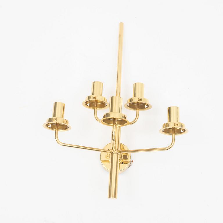 Hans-Agne Jakobsson, vägglampetter, ett par, "Sonata", modell "V169-5", Hans-Agne Jakobsson AB, Markaryd 1960/70-tal.